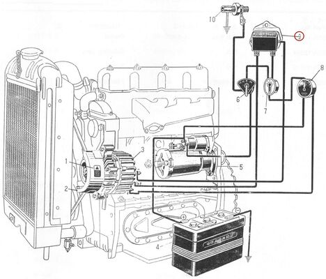 495AG डीजल इंजन स्पेयर पार्ट - नियामक - 495A-29000