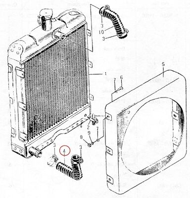 495AG-00002 डीजल इंजन स्पेयर पार्ट के लिए नली इनटेक, चीन में निर्मित