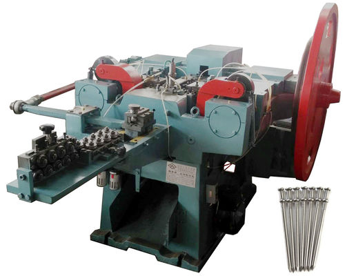 डुप्लेक्स / डबल हेड नेल मेकिंग मशीन हॉट सेल SZ94-4.5C
