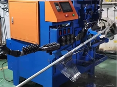 कपड़े धोने के लिए हाई स्पीड स्टील वायर हैंगर बनाने की मशीन